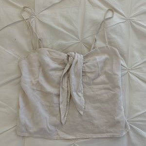 Brandy Melville tie tank top